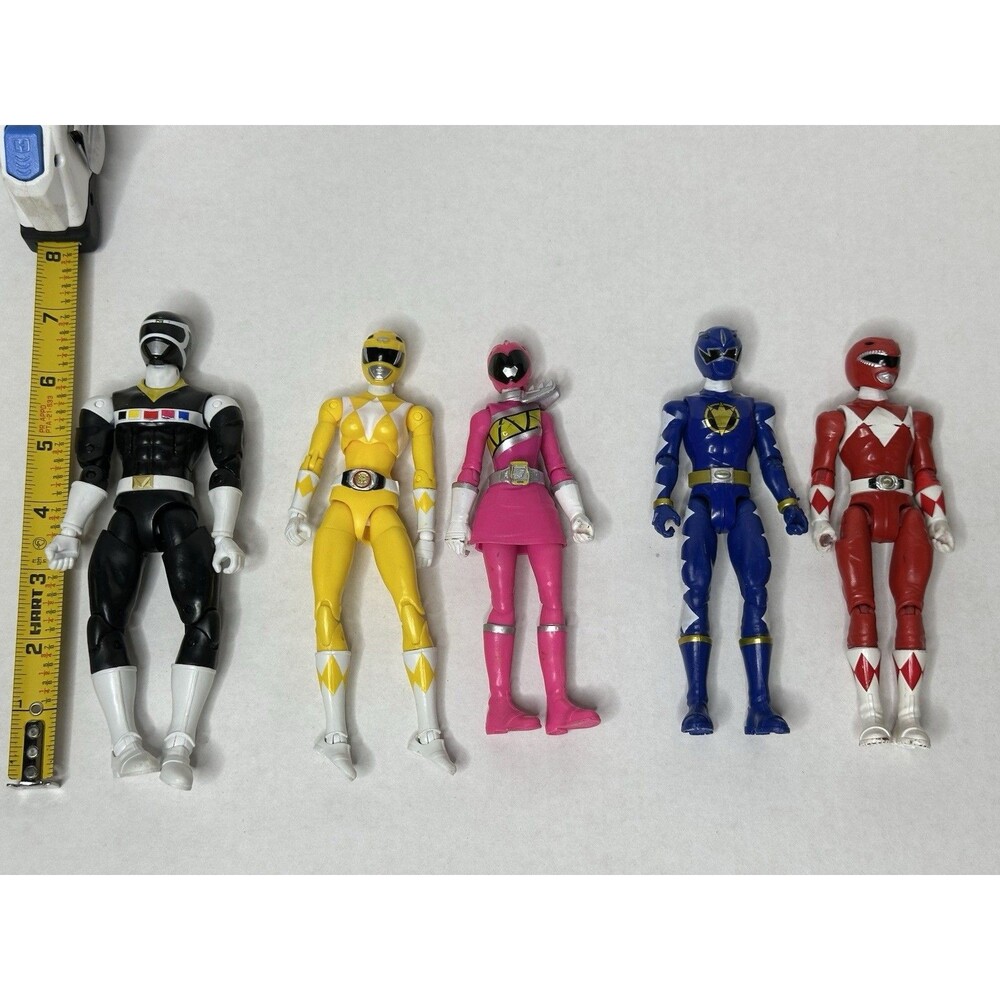 Set Of 5 Mighty Morphin Power Rangers 6-7 Inch Action Figure Hasbro 2020